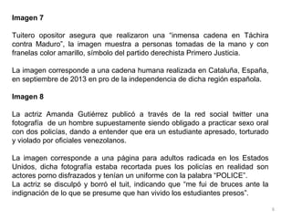 Presentación manipulación mediatica en Venezuela