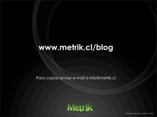 Presentación Metrik La Plata Argentina
