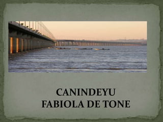 CANINDEYU
FABIOLA DE TONE
 