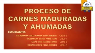 ESTUDIANTES:
BALDERRAMA CUELLAR MARIA DE LOS ANGELES
BALDERRAMA GARCIA FABIO JAIME
CASAS CHIRI MARIBEL SHARIS
FERNANDEZ RUIZ JOSUE JHERSON
C8278-3
C7620-1
C8148-5
C6404-1
 