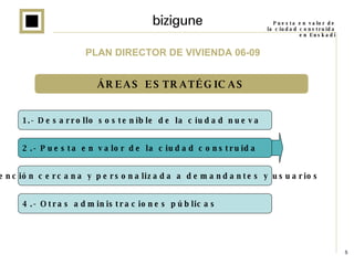 Presentación programa Bizigune. Roberto Cacho, Valladolid 30/1/2008 Slide 5