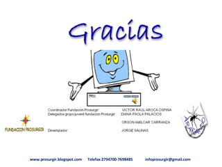 PresentaciÓN Proyecto AraÑAndo (2003)