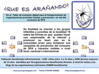 PresentaciÓN Proyecto AraÑAndo (2003)