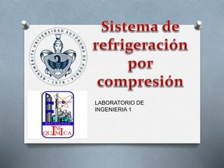 LABORATORIO DE
INGENIERIA 1
 