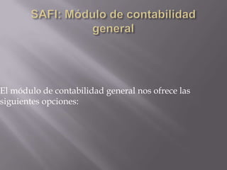PresentacióN Safi