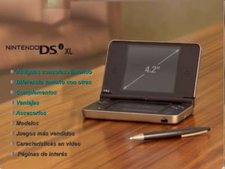 Presentación Nintendo DSi XL