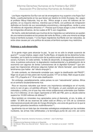 Derechos Humanos en la frontera sur 2007