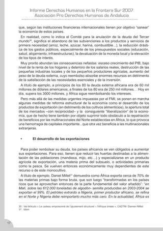 Derechos Humanos en la frontera sur 2007