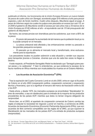 Derechos Humanos en la frontera sur 2007