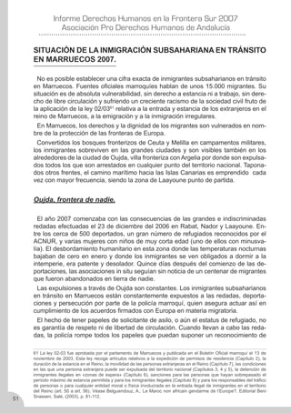 Derechos Humanos en la frontera sur 2007