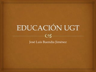 José Luis Buendía Jiménez
 