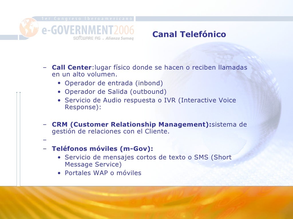 Presentación VPT E-Gov Cegov 2006