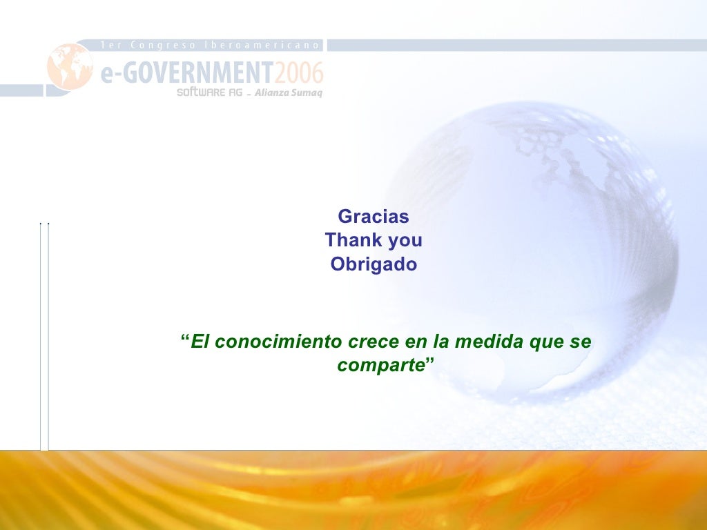 Presentación VPT E-Gov Cegov 2006