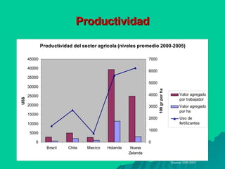 Productividad Source: DWI 2007 