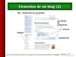 Elementos de un blog (2) 