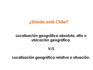¿Cuál es la forma de nuestro territorio?