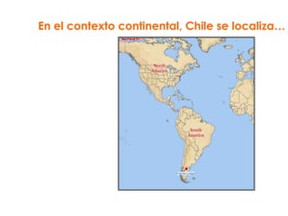 Localización geográfica relativa o situaciónLa localización relativa sitúa a un territorio en su contexto espacial, lo sitúa en un sistema de interrelaciones espaciales.