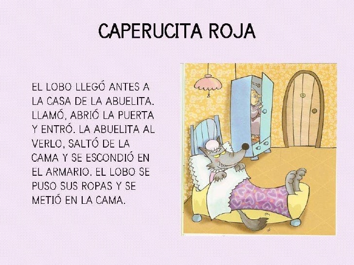 Cuento De Caperucita Roja Corto Pdf