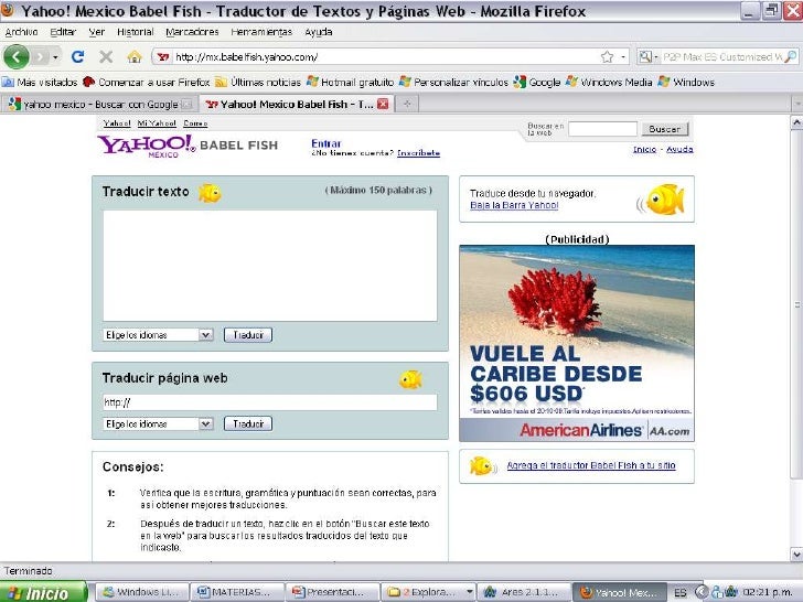 YAHOO! Y ALTAVISTA