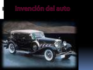 Invención del auto  