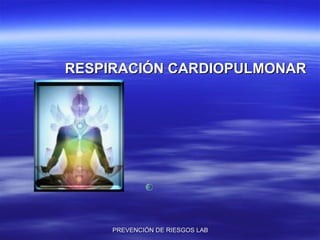 RESPIRACIÓN CARDIOPULMONAR 