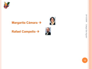 Margarita Cámara  Rafael Campello  16/12/200912Colegio San Agustín