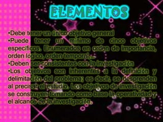 Diferencia entre meta y objetivo.