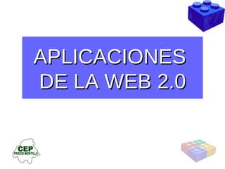 APLICACIONES  DE LA WEB 2.0 