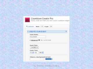 Ing. Telmo Viteri - tviteri@pucesa.edu.ec
