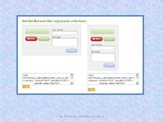 Ing. Telmo Viteri - tviteri@pucesa.edu.ec