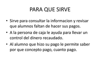  Dar de alta a los grupos o carreras de la institucion.