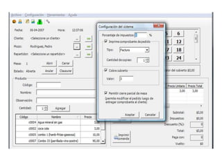 Dar de alta los conceptos a cobrar PARA QUE SIRVESirve para consultar la informacion y revisar que alumnos faltan de hacer sus pagos.A la persona de caja le ayuda para llevar un control del dinero recaudado.Al alumno que hizo su pago le permite saber por que concepto pago, cuanto pago. 