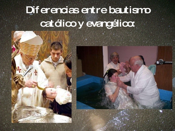 bautismo evangélico