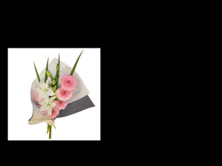Les presentamos uno de nuestros arreglos florares. Se trata d un ramo compuesto de seis gerberas de color rosa procedentes de Holanda y dos lilium blancos, siempre con nuestra mayor calidad. Ramos 