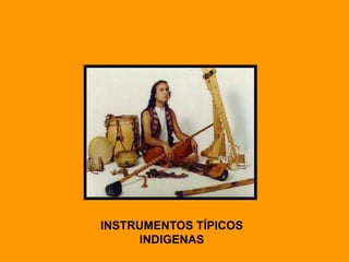INSTRUMENTOS TÍPICOS INDIGENAS