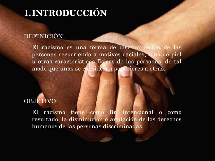 Introduccion De Un Ensayo Del Racismo