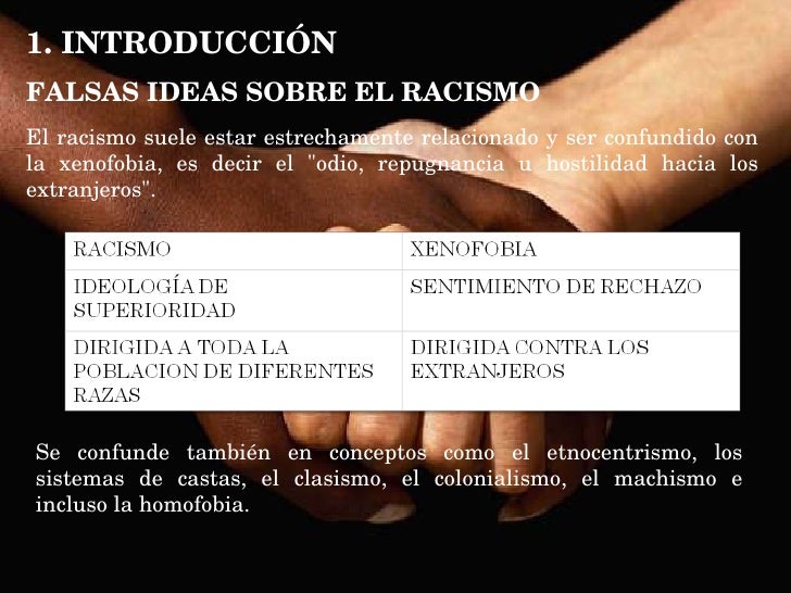 El racismo