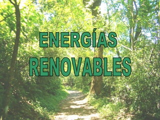 ENERGÍAS RENOVABLES 