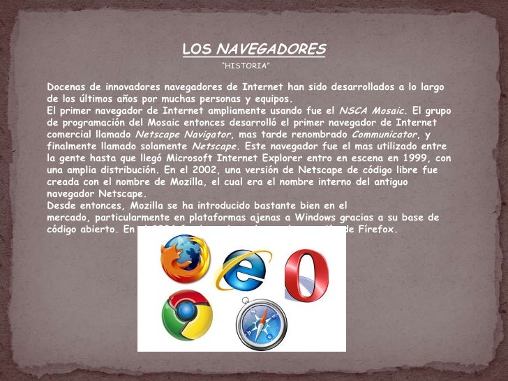 LOS NAVEGADORES