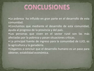 CARACTERISRICAS QUE INFLUYEN EN LA POBREZA:Falta de Salud