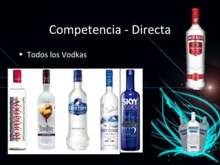 Competencia - Directa Todos los Vodkas  