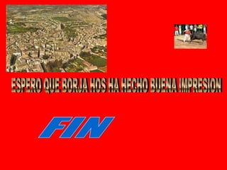 Los conciertos y fiestas de borja 