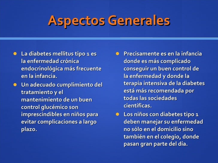 ¿Cómo es la atención de los niños diabéticos en el colegio? ¿Cómo es la atención de los niños diabéticos en el colegio?
