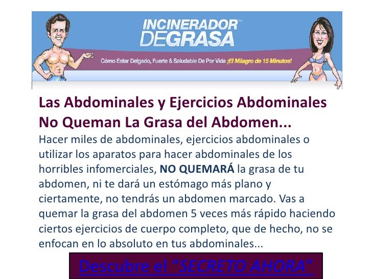 Como bajar de peso rapidamente sin dietas ni ejercicios abdominales
