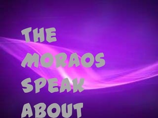 The Moraos SpeakaboutBonares 