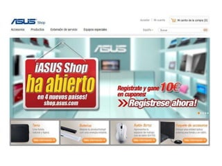 Productos Tienda online Asus.