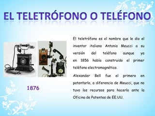 Evolución del telégrafo