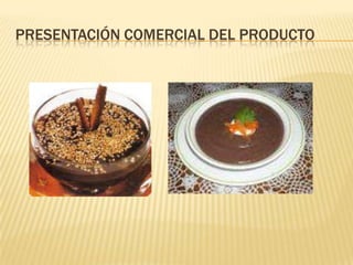 Presentación comercial del producto