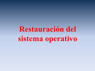 Desconectar los cables de alimentación  y de datos 