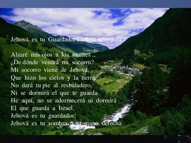 Jehova Es Mi Guardador Jehova Es Mi Guardador